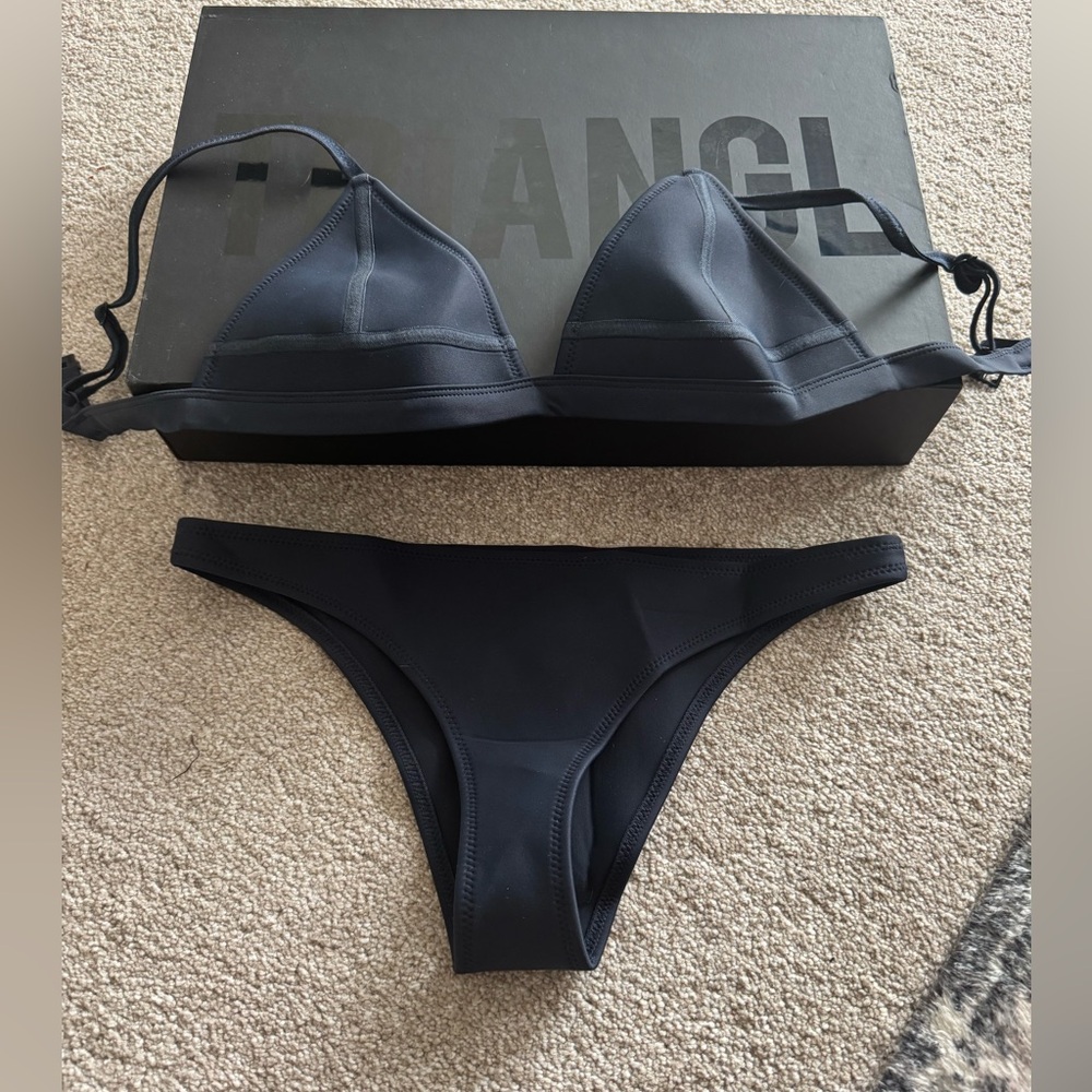 Triangl Neoprene Bikini Set – Y2K Revival – Viral Style
